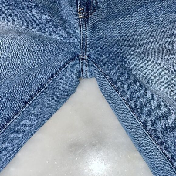 Gap Denim Girlfriend Distressed Ankle Jeans - Picture 7 of 14